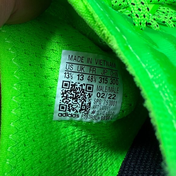 Adidas Adizero Mens 13.5 Shoes Green Big Mood Football Cleats Sneakers GX7891 1 main image 6